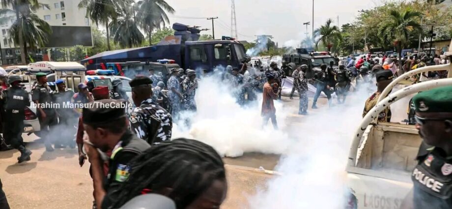 CHSR seeks investigation into use of teargas against protesters at Lagos Assembly CHSR seeks investigation into use of teargas against protesters at Lagos Assembly