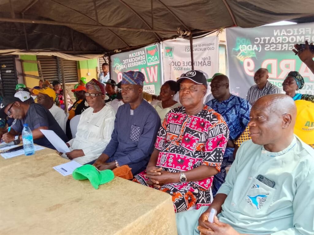 ADC, viable alternative to rescue Nigeria from challenges- Chieftain ADC, viable alternative to rescue Nigeria from challenges- Chieftain