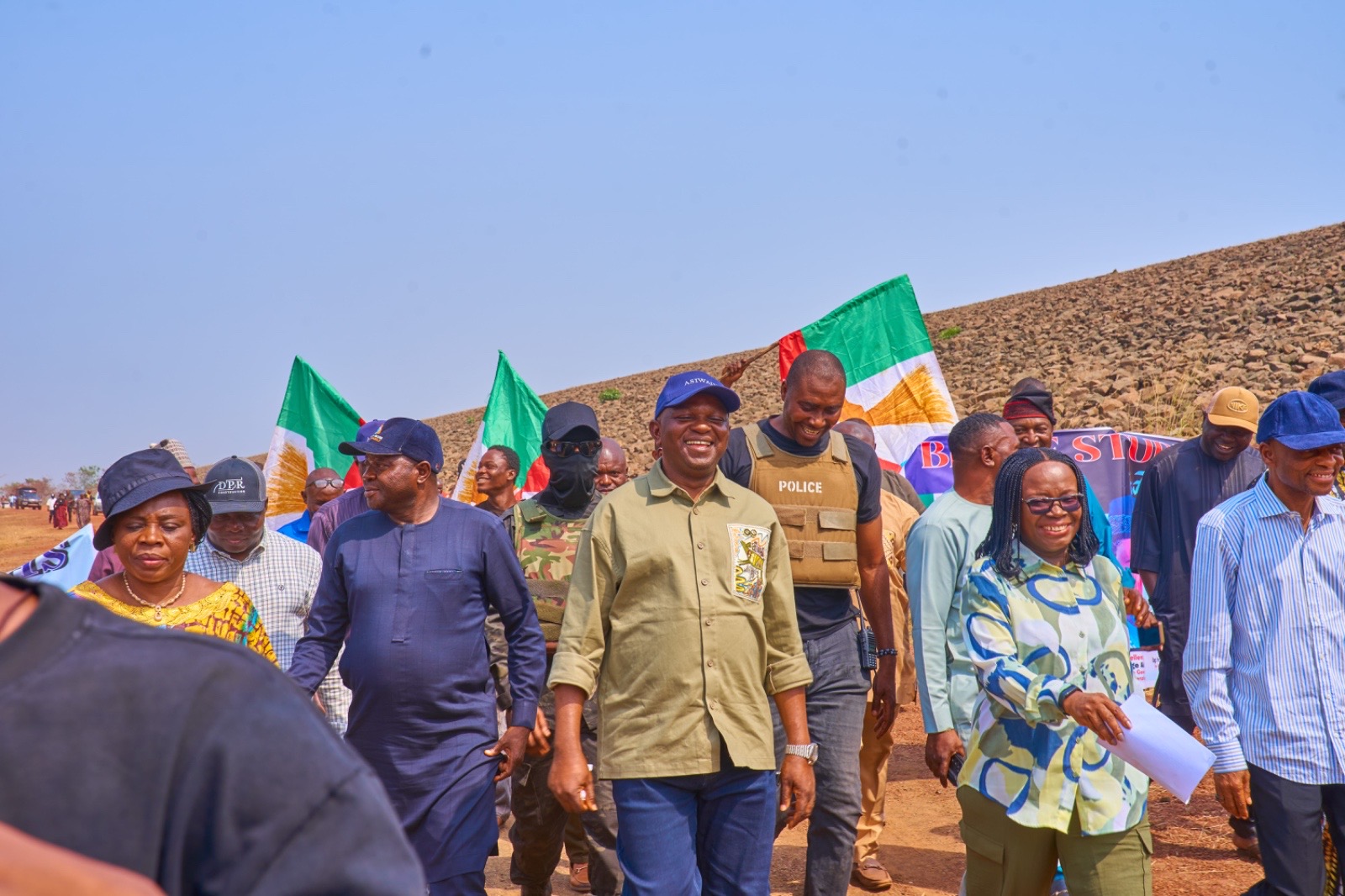 Utsev inspects Otukpo dam, assures timely completion