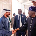 Tinubu arrives Abu Dhabi for sustainability summit