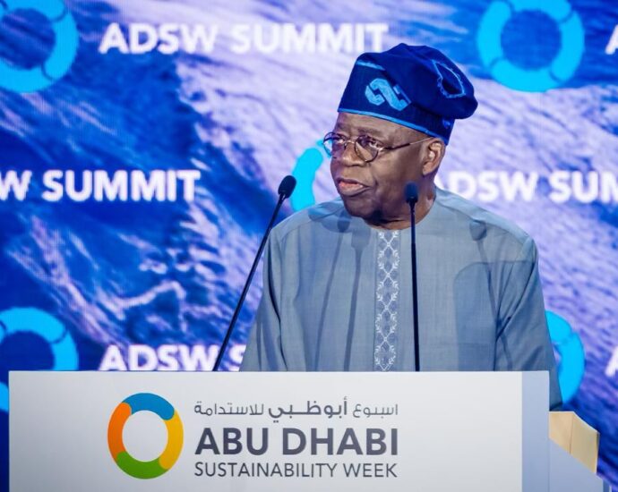 Tinubu positions Nigeria as climate, green energy hub at ADSW summit