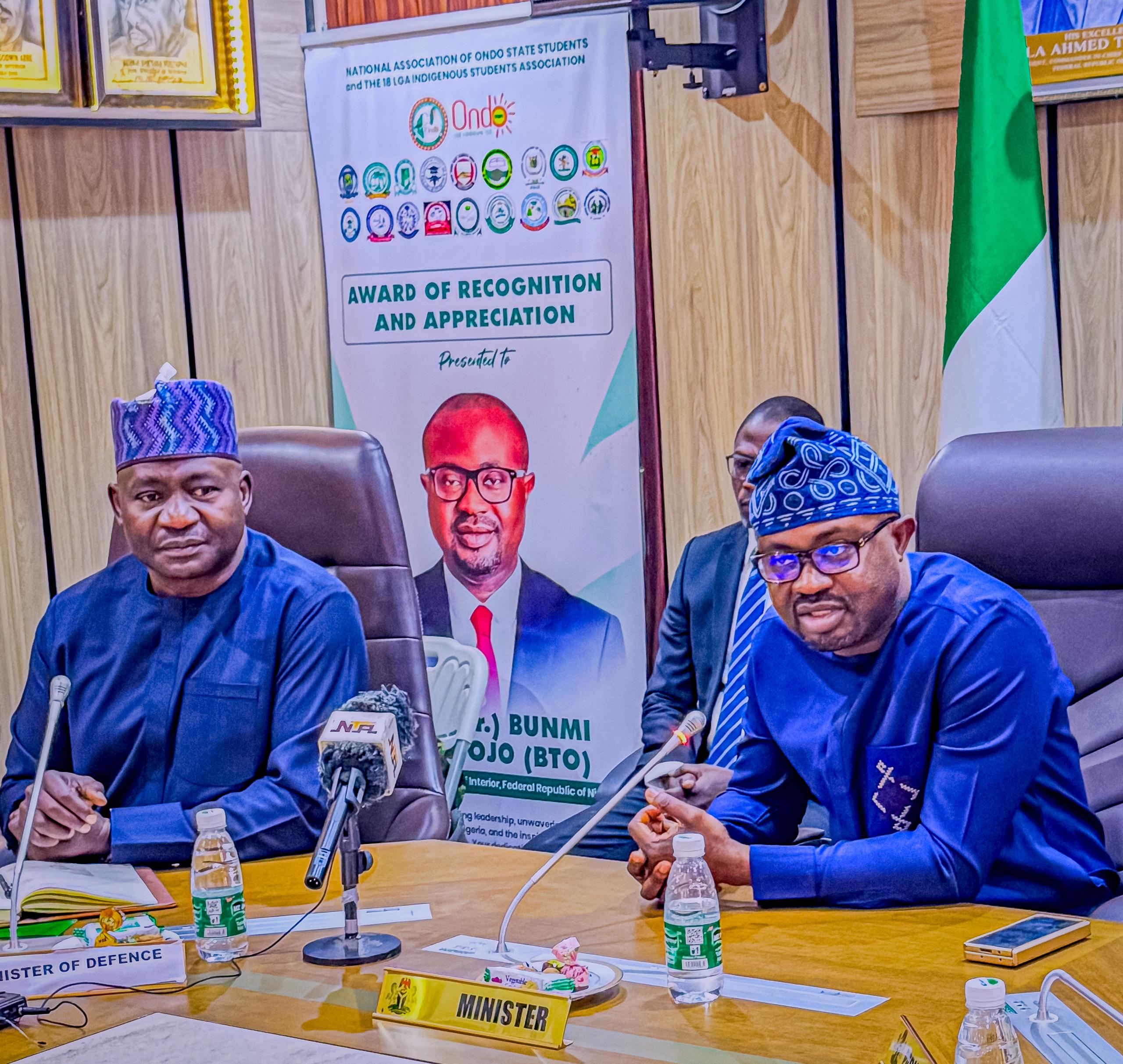 Defence, interior must act as one to fix Nigeria’s security gaps – Musa