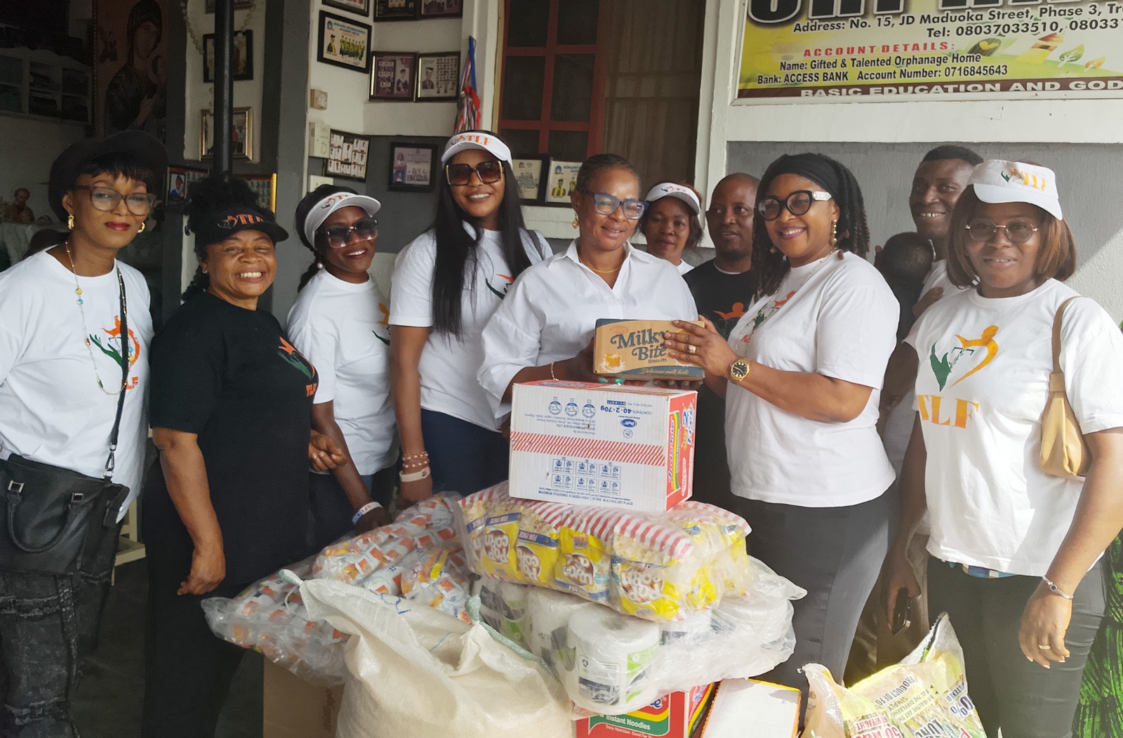Foundation donates food items, toiletries to Abuja orphanage