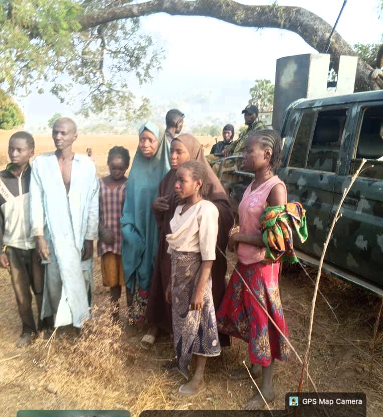 Army, police rescue 8 kidnap victims in Kaduna forest Army, police rescue 8 kidnap victims in Kaduna forest