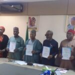 Gov. Sani strengthens ties with NIPR, signs MoU Gov. Sani strengthens ties with NIPR, signs MoU