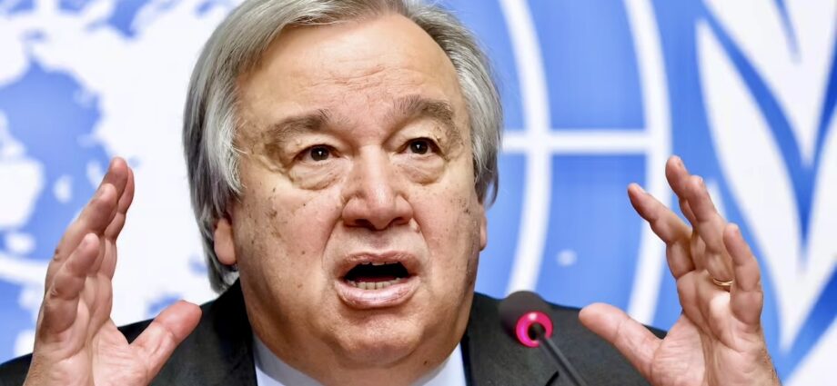Guterres warns world ‘brimming with conflict’ as global cooperation frays