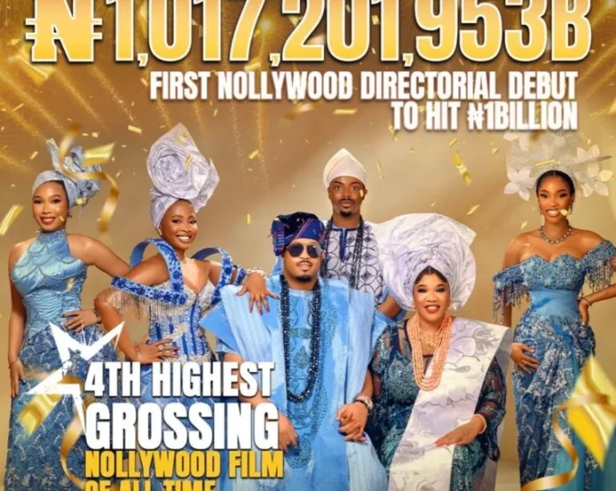 Toyin Abraham’s ‘Oversabi Aunty’ surpasses 1bn streams at Box Office