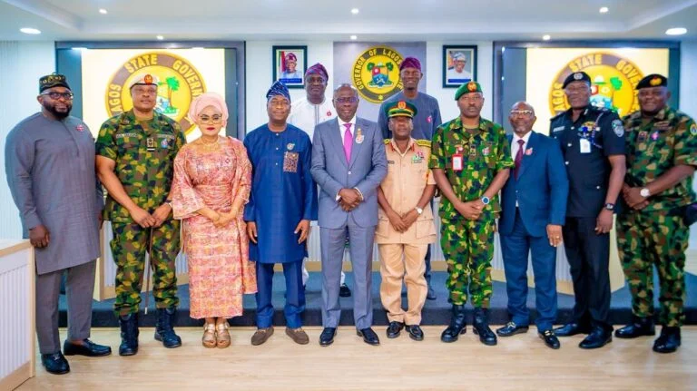 Sanwo-Olu gifts N100m, apartments to Nigerian Legion ahead of Remembrance Day