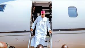 Shettima returns to Abuja after diplomatic, economic mission in Guinea-Conakry, Switzerland
