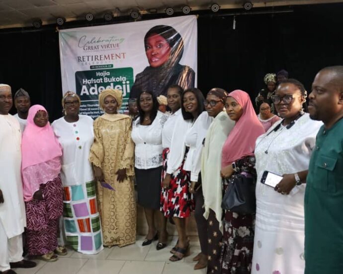 FRCN lauds first female Director of Administration at retirement