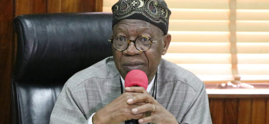 Kwara killings: Lai Mohammed postpones book donation