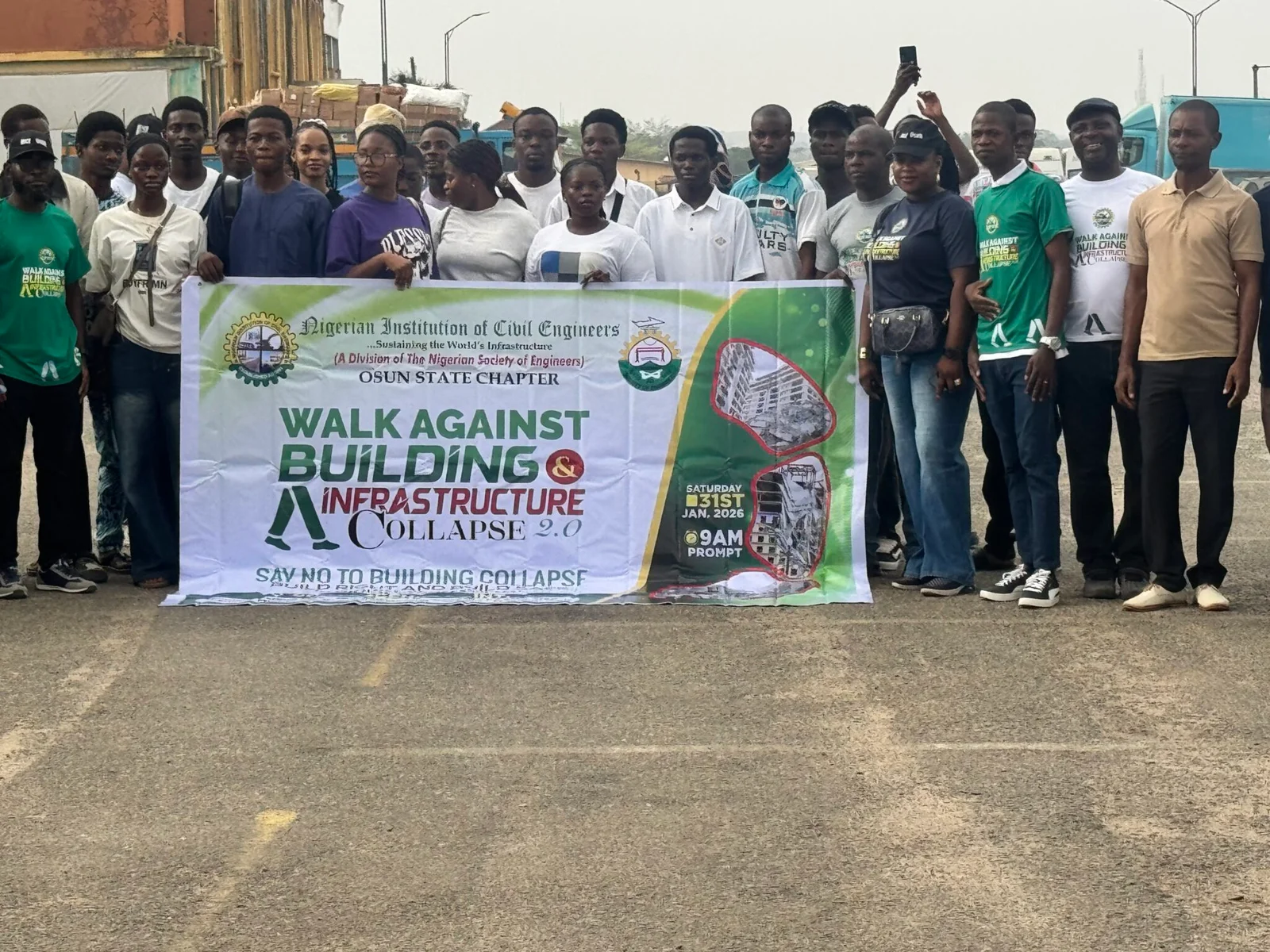 Building collapse: Engineers sensitise Osun residents against quackery, inferior materials Building collapse: Engineers sensitise Osun residents against quackery, inferior materials
