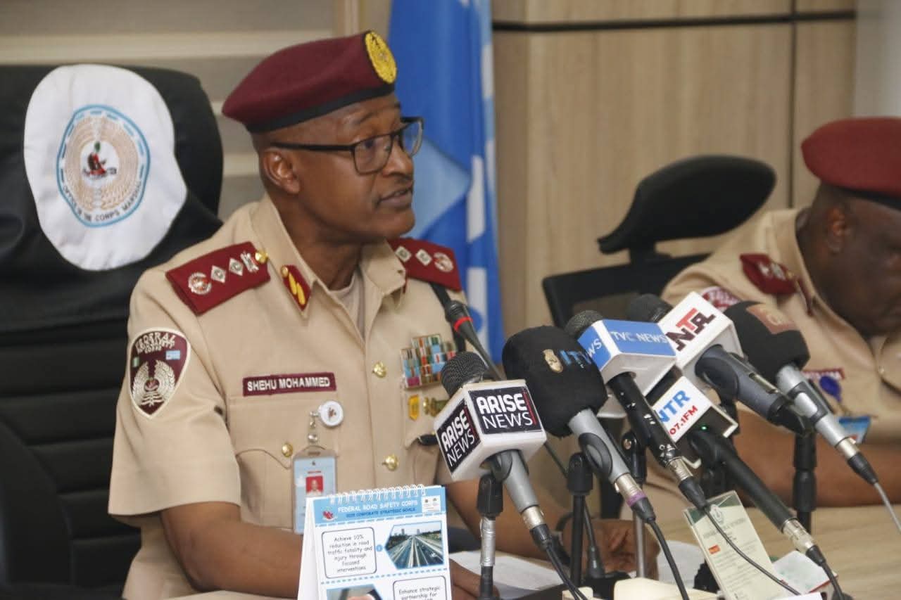 FRSC records 10,446 crashes, 5,289 deaths in 2025