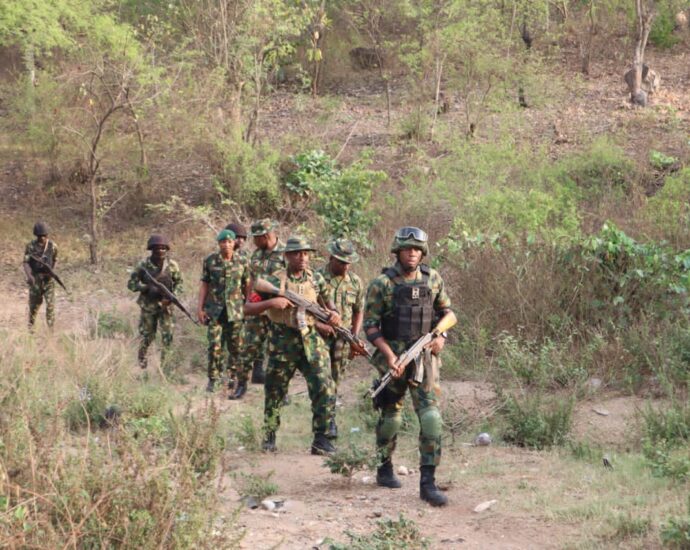 Troops smash kidnappers’ camps, apprehend 13 suspects in Edo