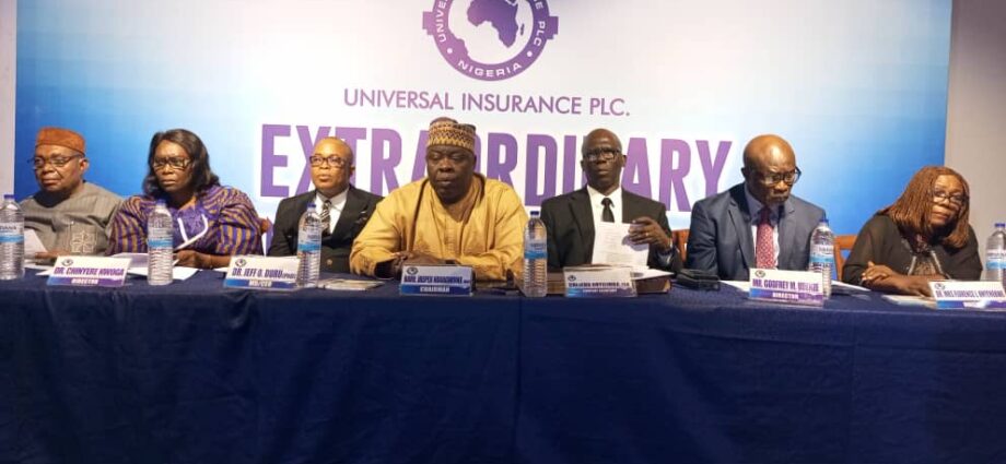 Universal Insurance shareholders approve N15bn capital raise Universal Insurance shareholders approve N15bn capital raise