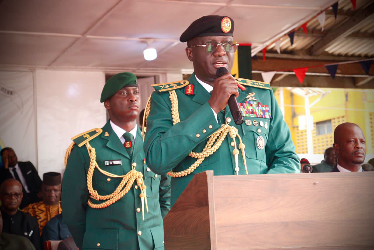 COAS reaffirms Nigeria’s leadership in Liberia’s peace, defence reforms