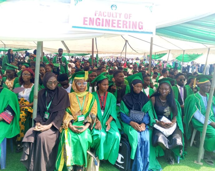VC harps on discipline as UniAbuja matriculates 8,000 students