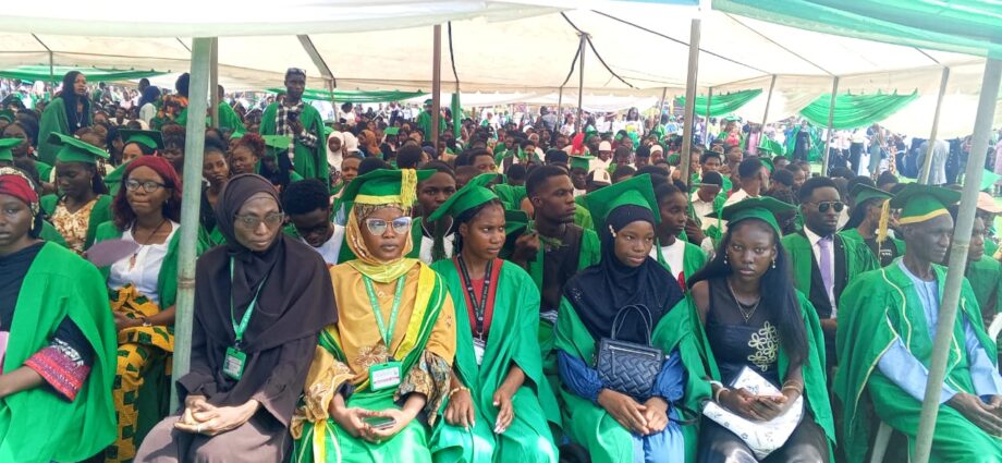VC harps on discipline as UniAbuja matriculates 8,000 students