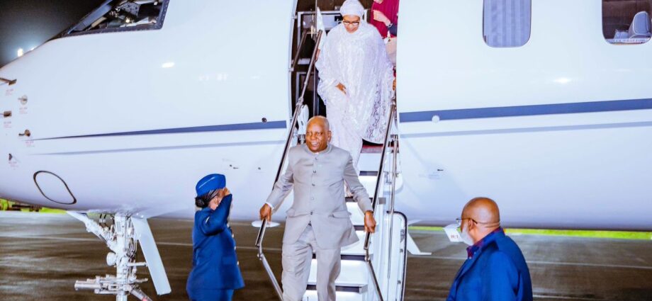 VP’s Wife arrives Addis Ababa for African First Ladies’ Assembly
