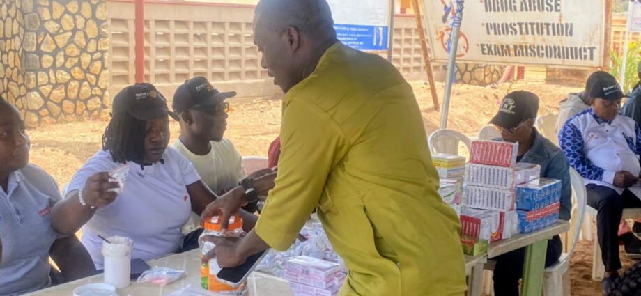 121st Anniversary: Rotary screens 500 residents in Jos