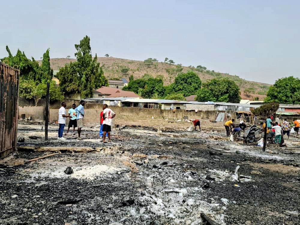 FCT: Kugbo traders seek aid after fire razes shops, homes