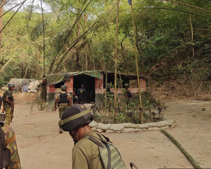 Troops overrun ESN/IPOB hideout in Anambra Mother Valley