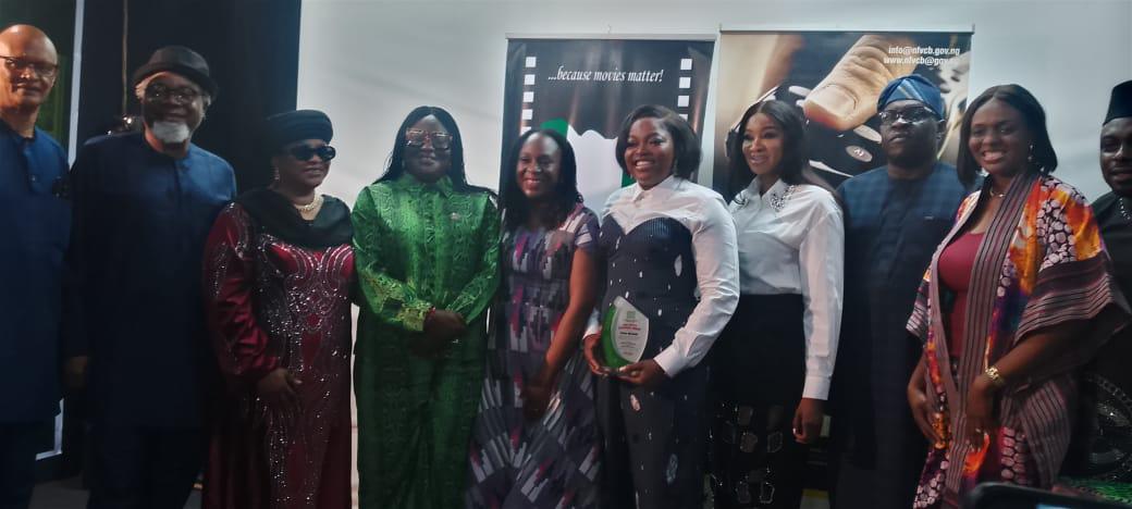 NFVCB honours Box Office queen, Funke Akindele, with multiple awards