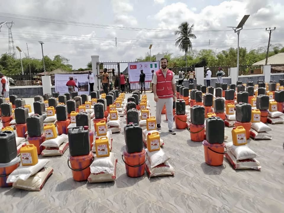 Turkish Red Crescent supports Delta flood victims with relief materials