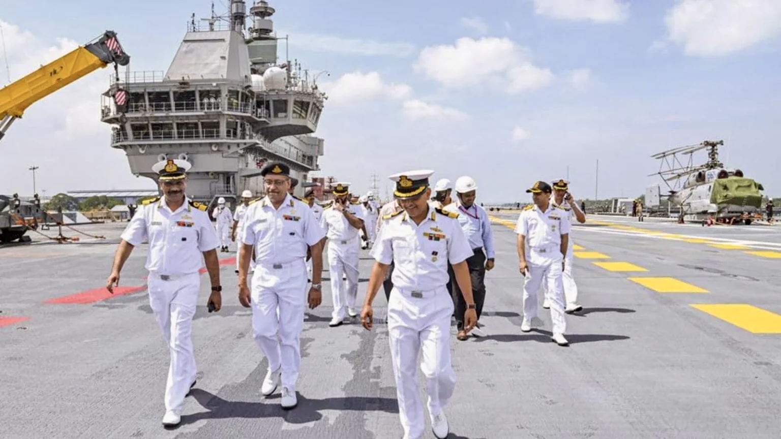 India’s maritime power on display as global navies gather in Vizag
