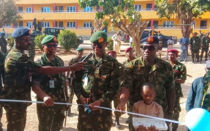 COAS inaugurates 90 renovated family flats for soldiers in Kaduna