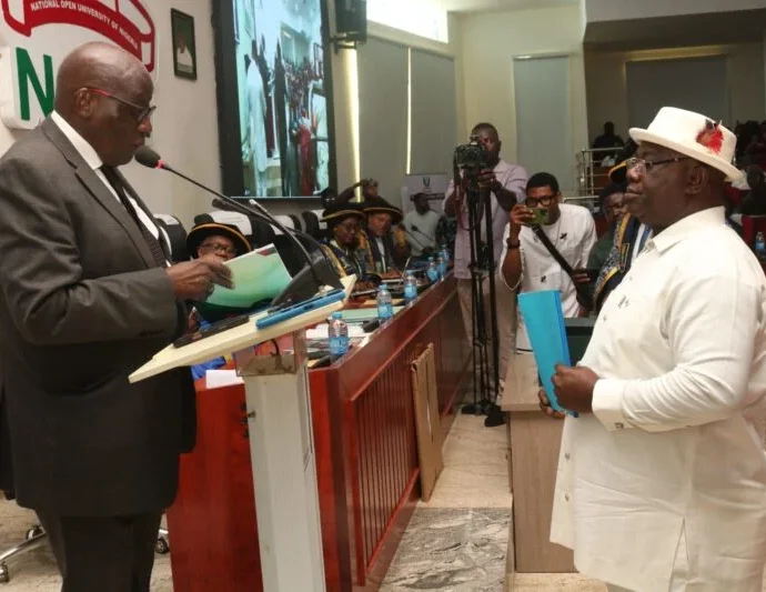 Uduma assumes office as NOUN V-C, unveils 6 priorities