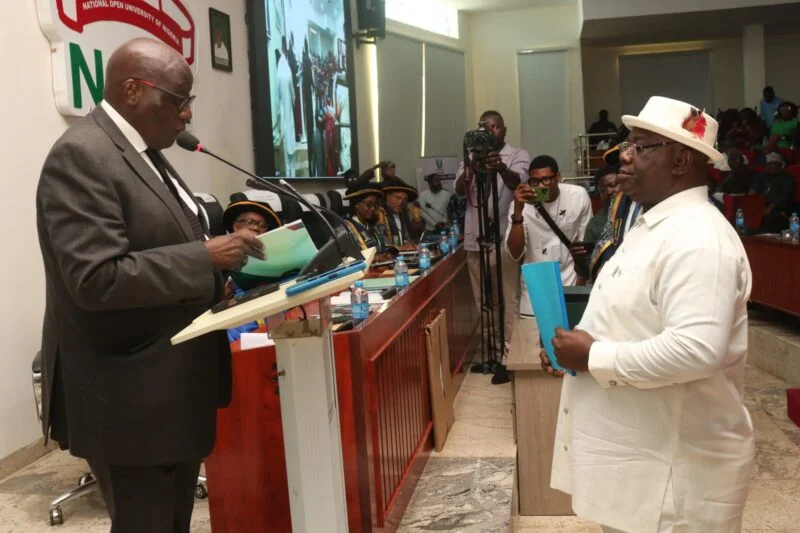 Uduma assumes office as NOUN V-C, unveils 6 priorities