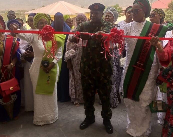 NAOWA unveils CBT centre to boost military families’ education, welfare