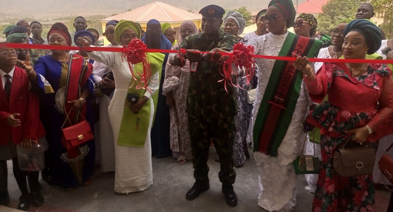 NAOWA unveils CBT centre to boost military families’ education, welfare NAOWA unveils CBT centre to boost military families’ education, welfare