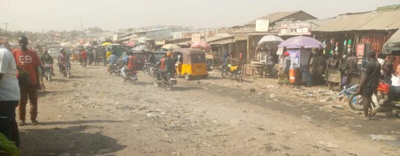 Abandoned Mpape road project