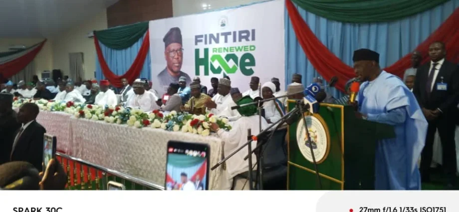 Fintiri pledges loyalty to APC, targets 85% votes in 2027