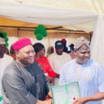 INEC presents certificates of return to AMAC chairman, others INEC presents certificates of return to AMAC chairman, others