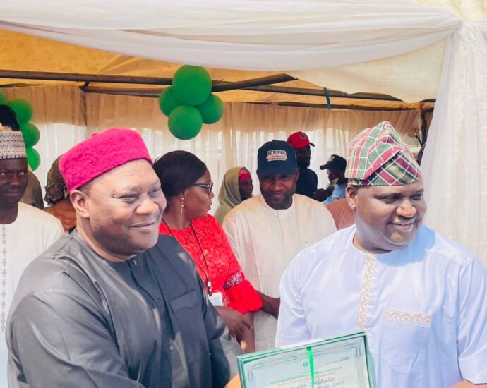 INEC presents certificates of return to AMAC chairman, others