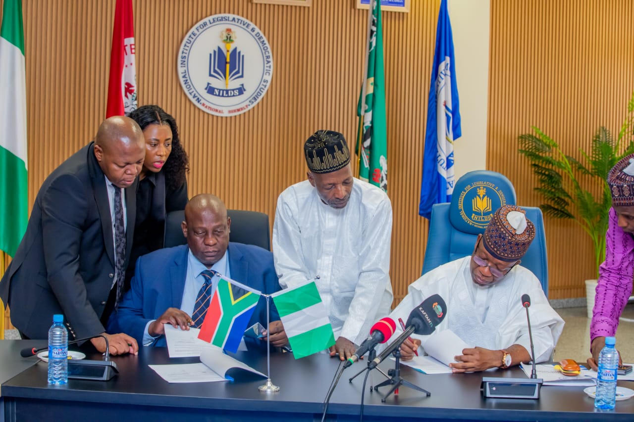 NILDS, Gauteng Legislature sign MoU to strengthen democratic institutions