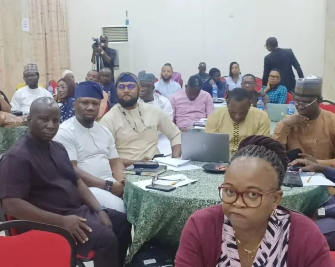 Stakeholders at the opening of the opening of a two-day town hall meeting on the utilisation of recovered assets and presentation of accountability report in Abuja on Thursday.