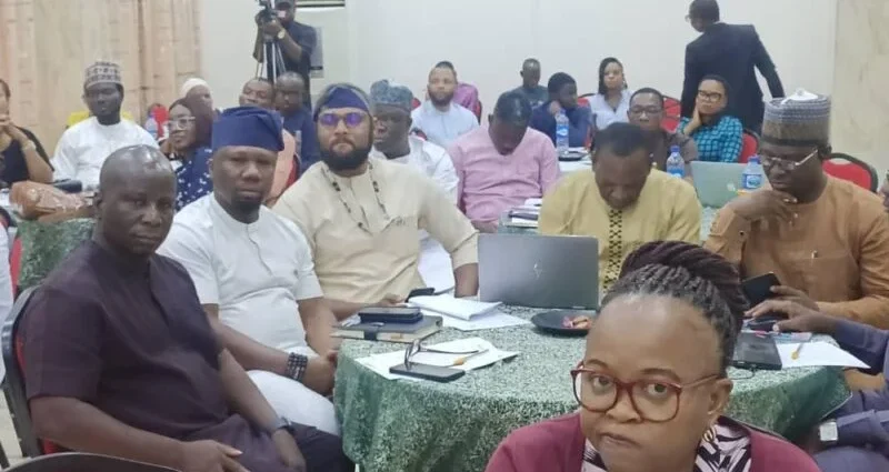 Stakeholders at the opening of the opening of a two-day town hall meeting on the utilisation of recovered assets and presentation of accountability report in Abuja on Thursday.