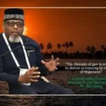 Coordinating Director of the Decade of Gas Secretariat, Mr Ed Ubong,