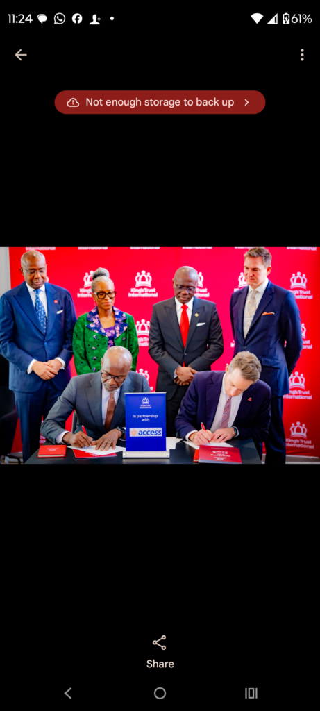 Access Bank, King’s Trust partner to empower African youths