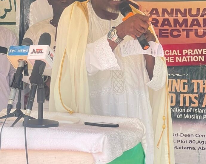 Ramadan lecture: Cleric tasks Muslim faithful on charity donation Ramadan lecture: Cleric tasks Muslim faithful on charity donation