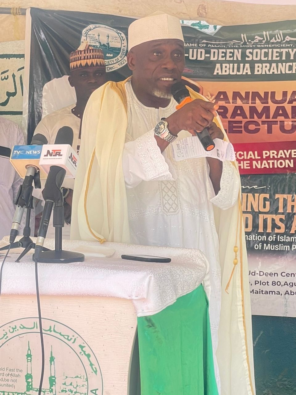 Ramadan lecture: Cleric tasks Muslim faithful on charity donation
