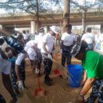 Police embarked on environmental sanitation exercise in Abuja as part of activities lined up for the 2026 National Police Day