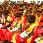 A cross section of Committee of Vice-Chancellors at the 15th convocation of NOUN in Abuja on Saturday