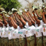 Members of the NYSC during their orientation
