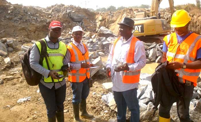 Geologists at work