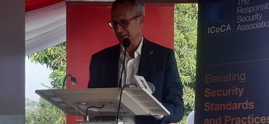 The Swiss Ambassador to Nigeria, Mr Patrick Eglof